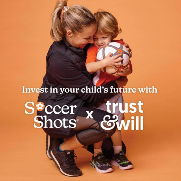 Soccer Shots mom and child.